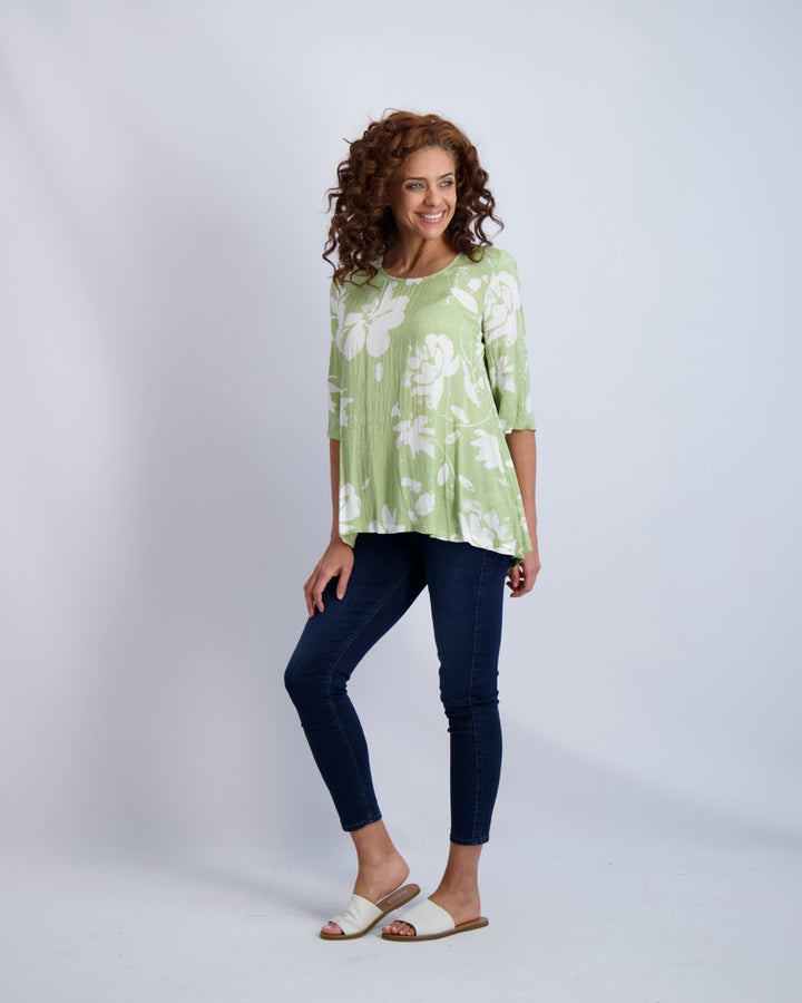 Amaryllis Print Top