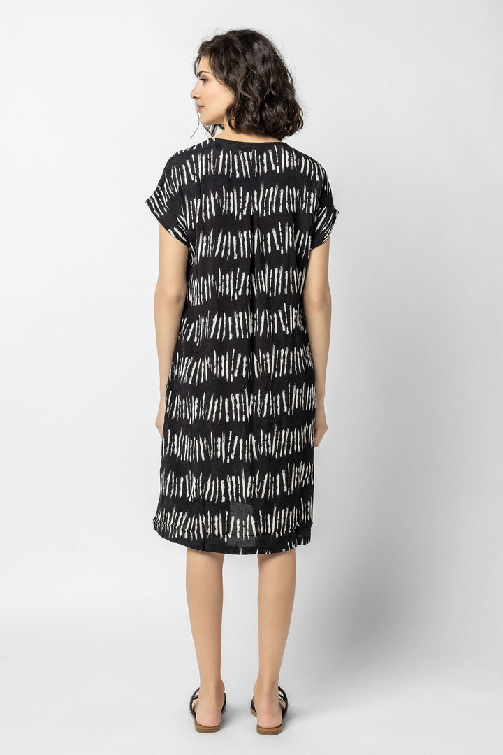 Cora Print Crushed Dress