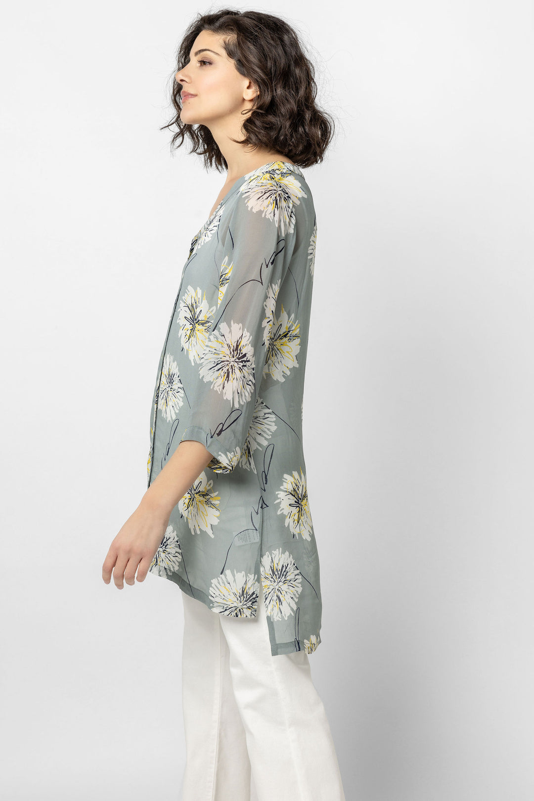 Katrina Print Tunic Top