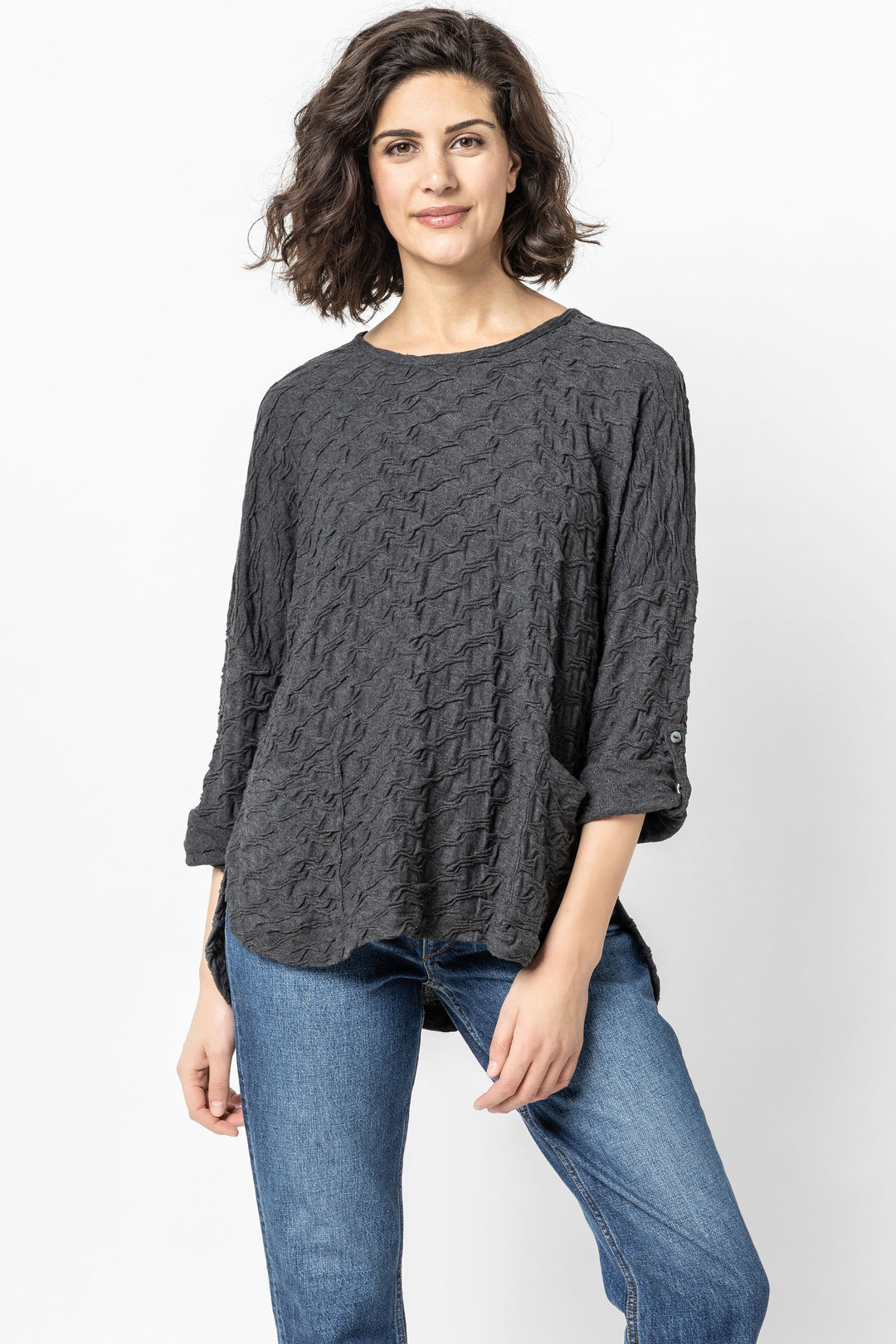 Lamerton Weave Dolman Top