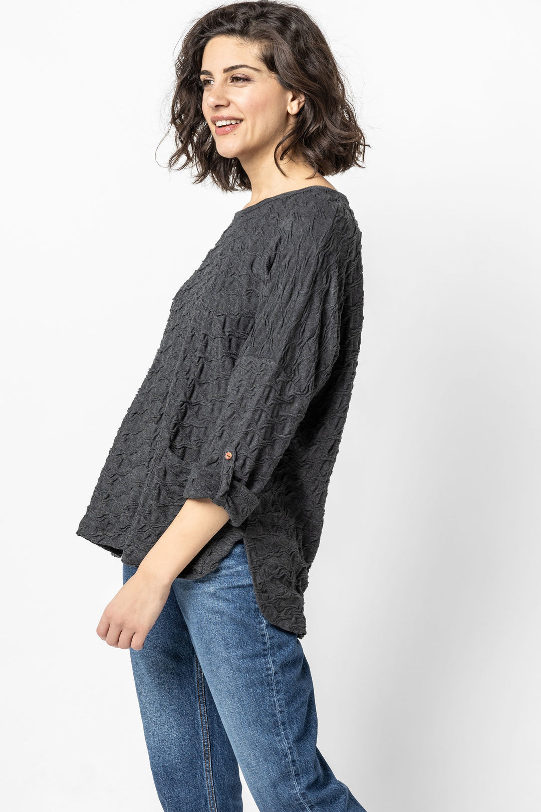 Lamerton Weave Dolman Top