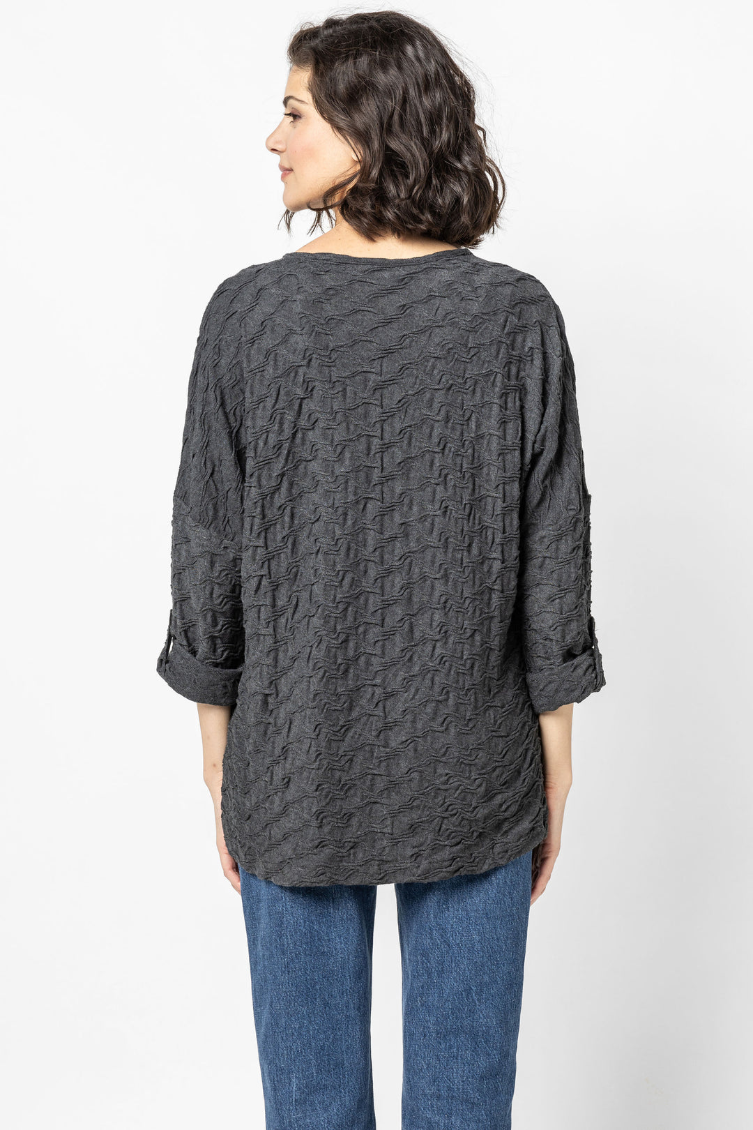 Lamerton Weave Dolman Top