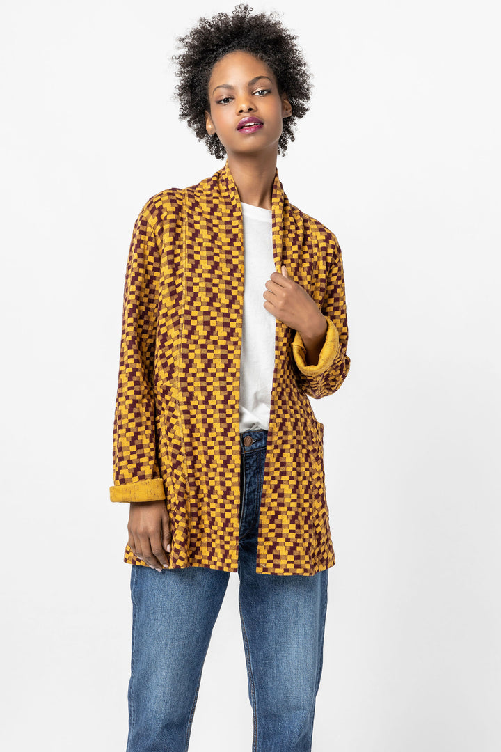 Petra Weave Cardigan Jacket