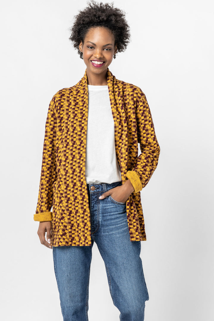 Petra Weave Cardigan Jacket