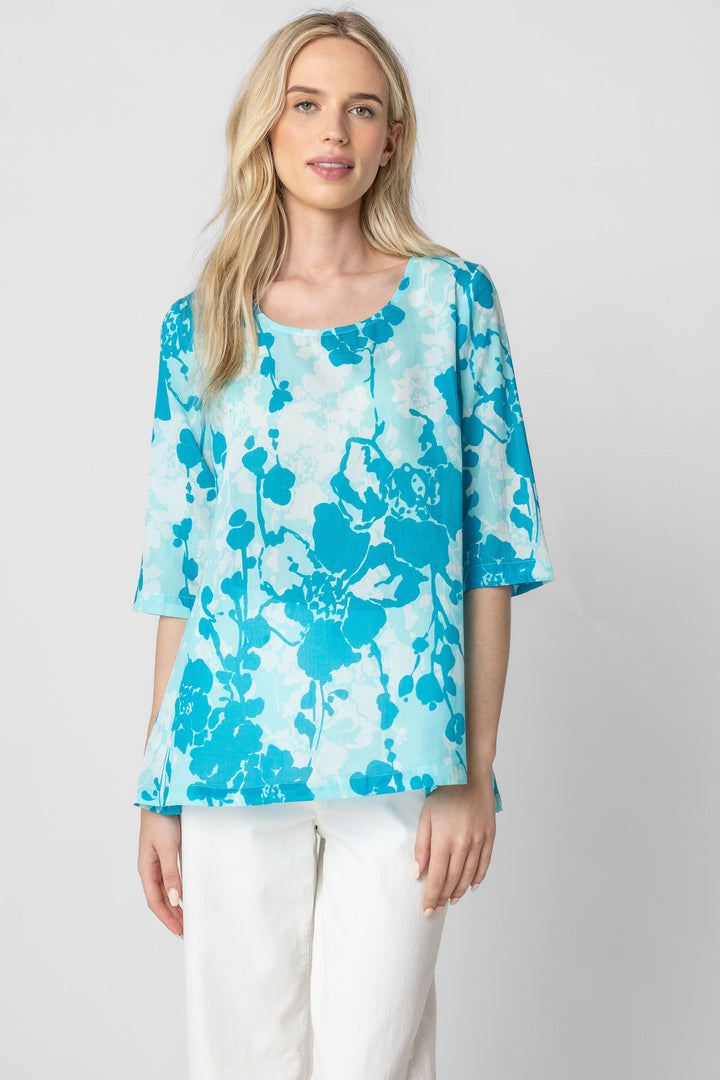 Aruba Print Top