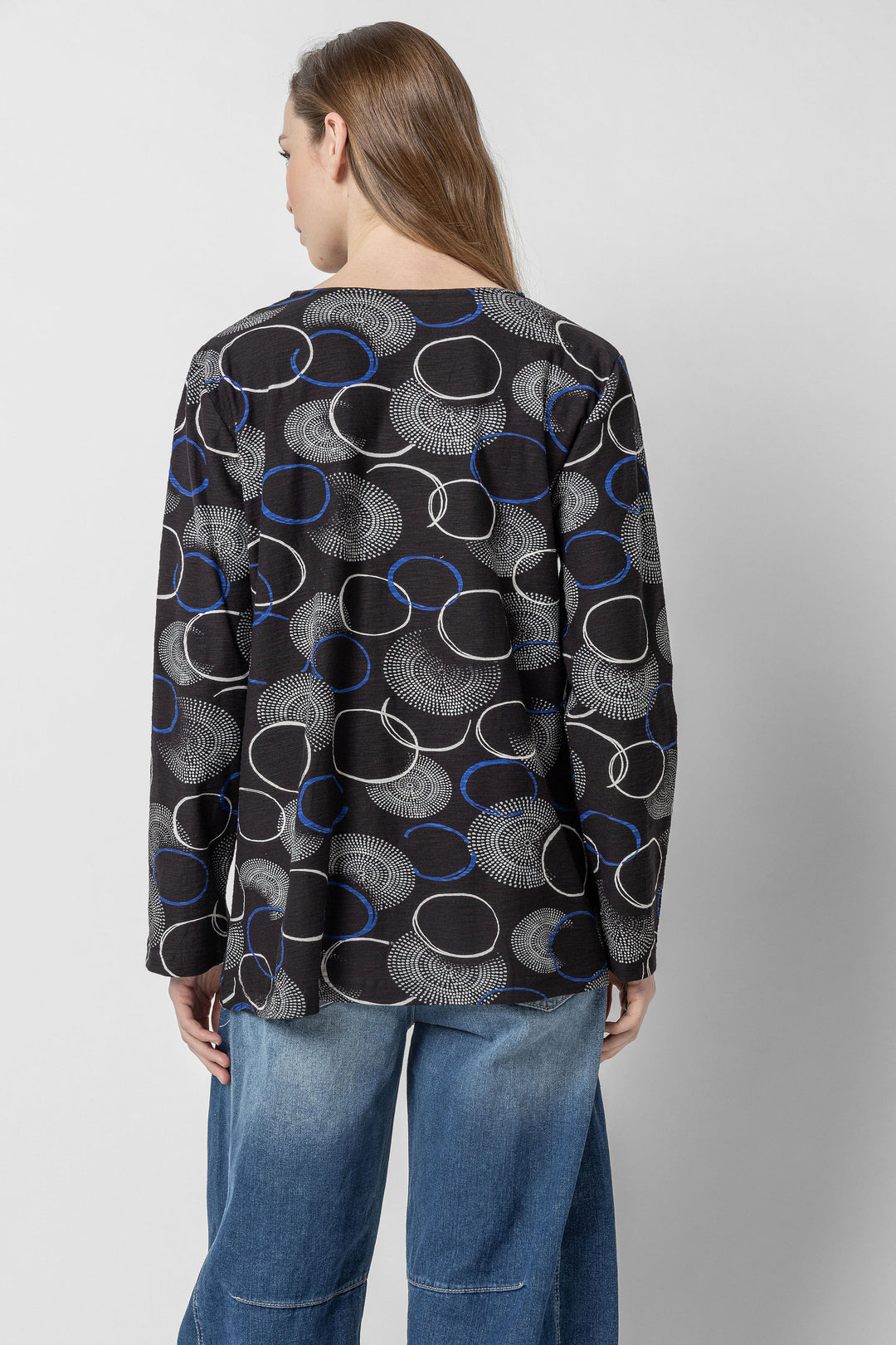 Circle Print Top