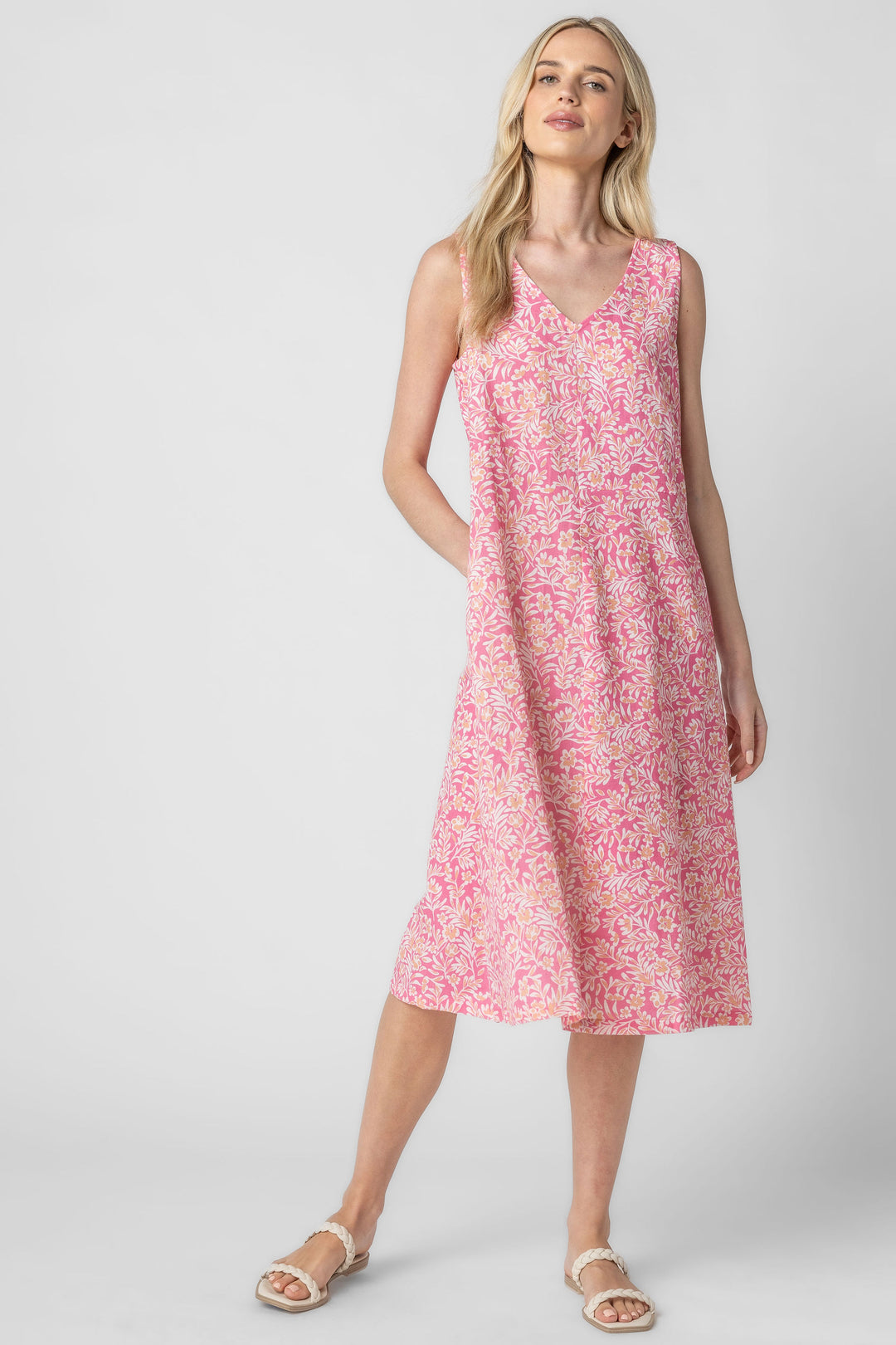 Genova Print Dress