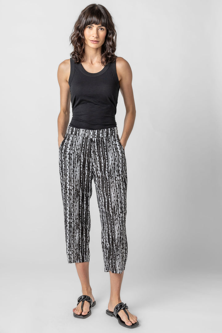 Grafton Print Capri Pant