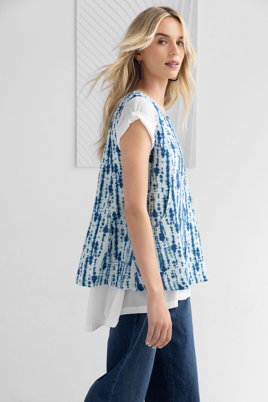 Ibiza Print Summer Top