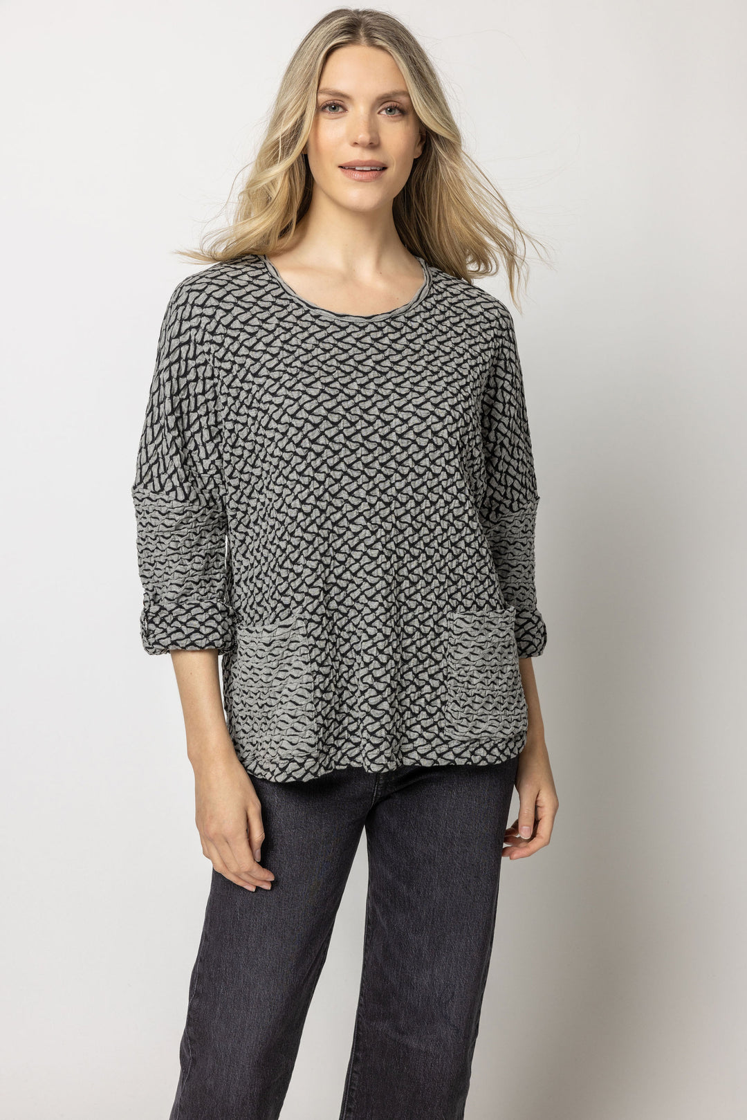 Ashton Weave Dolman Top
