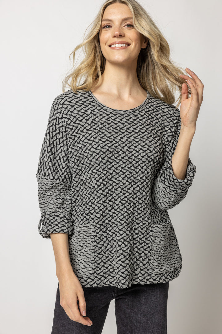 Ashton Weave Dolman Top
