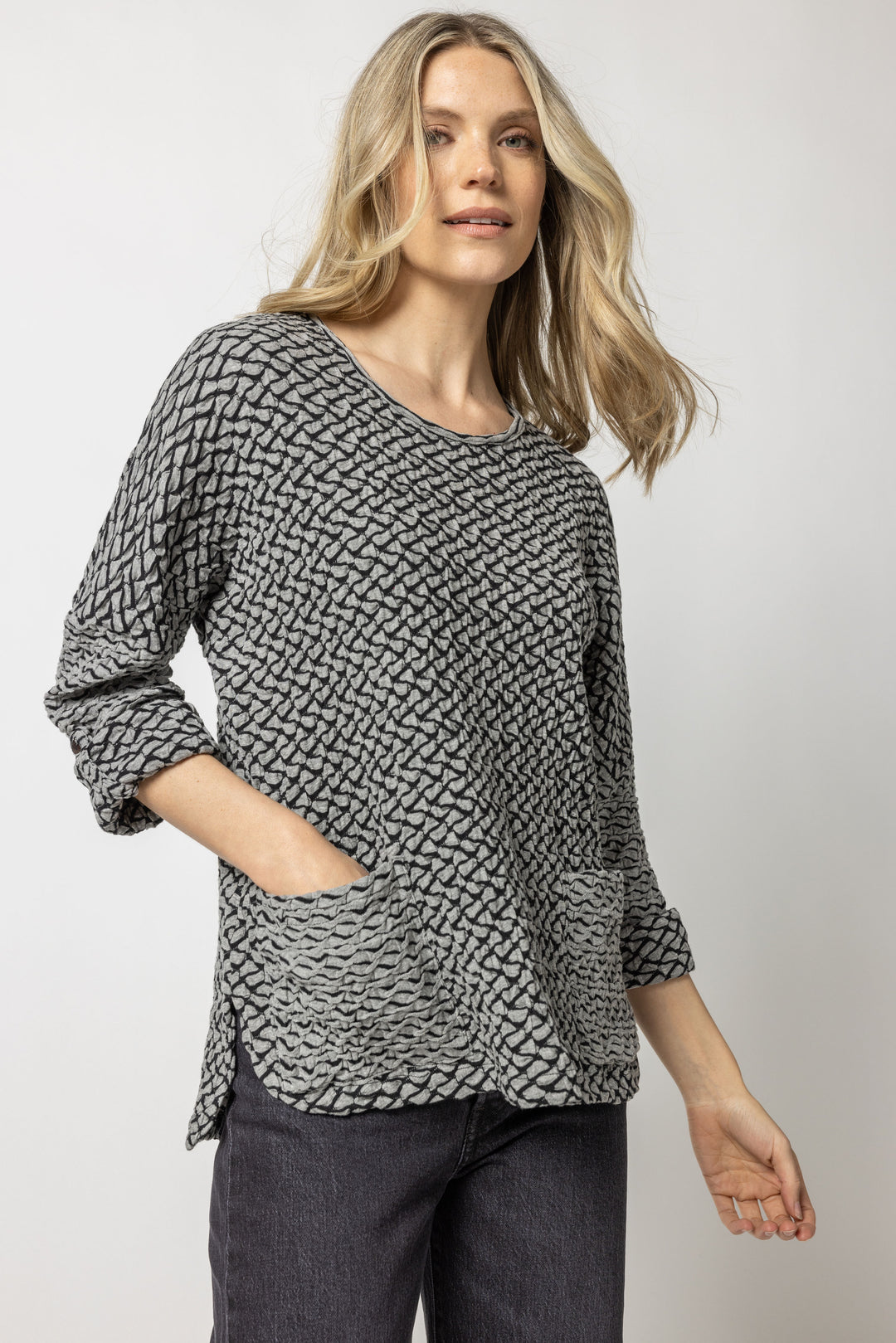 Ashton Weave Dolman Top