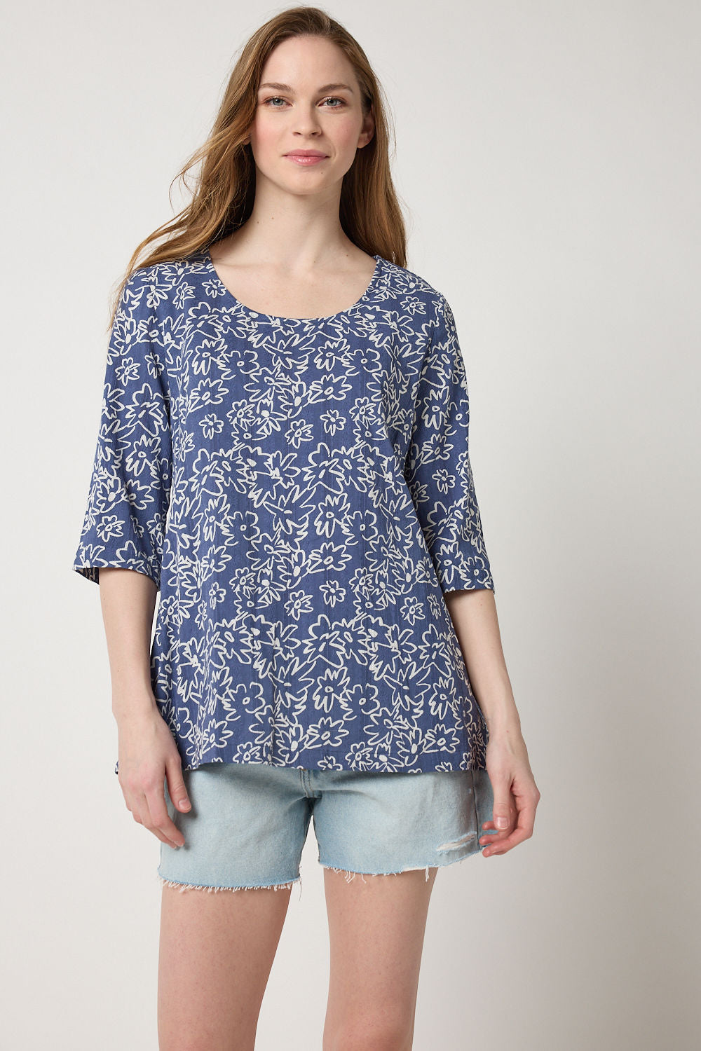 Lillian Print Top