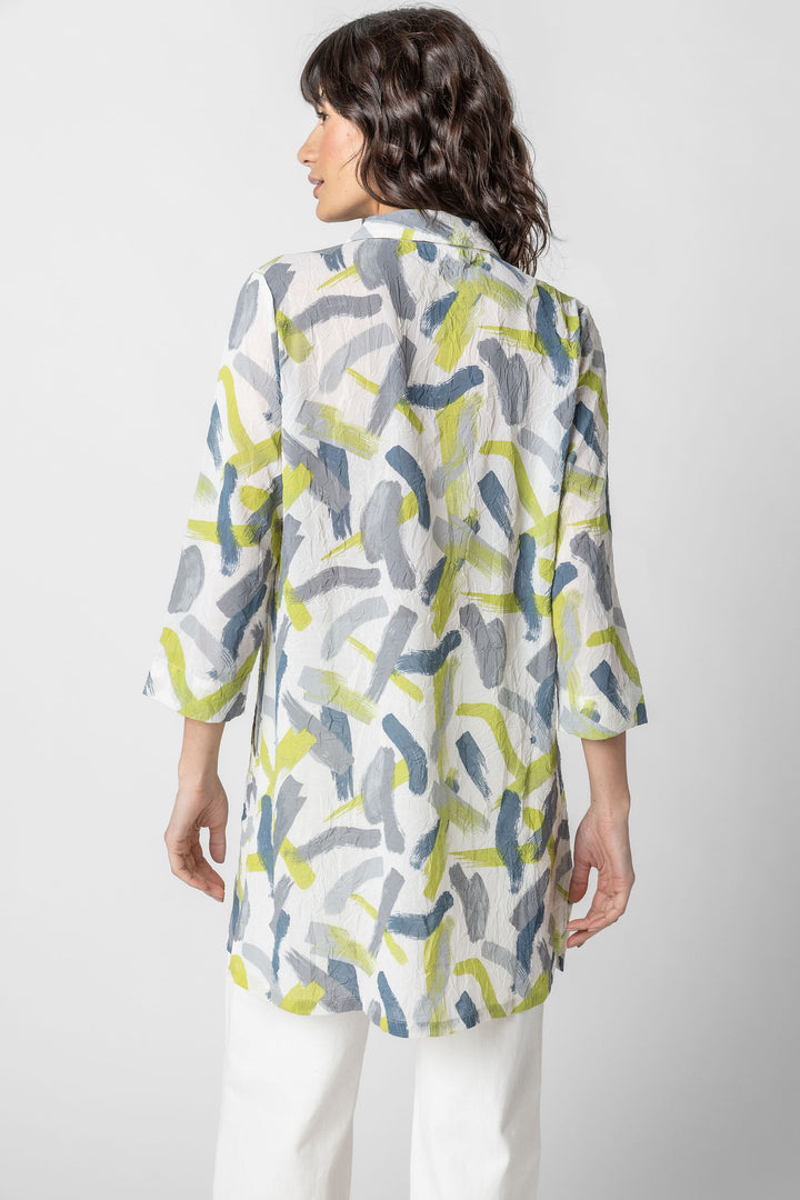 Monsoon Print Tunic Top Shirt Dress