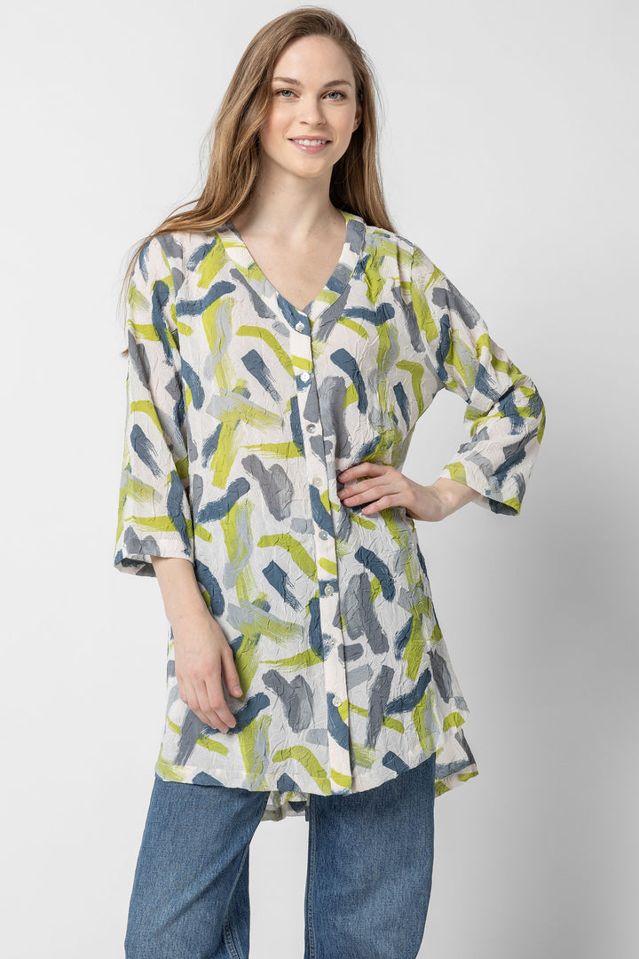 Monsoon Print Tunic Top