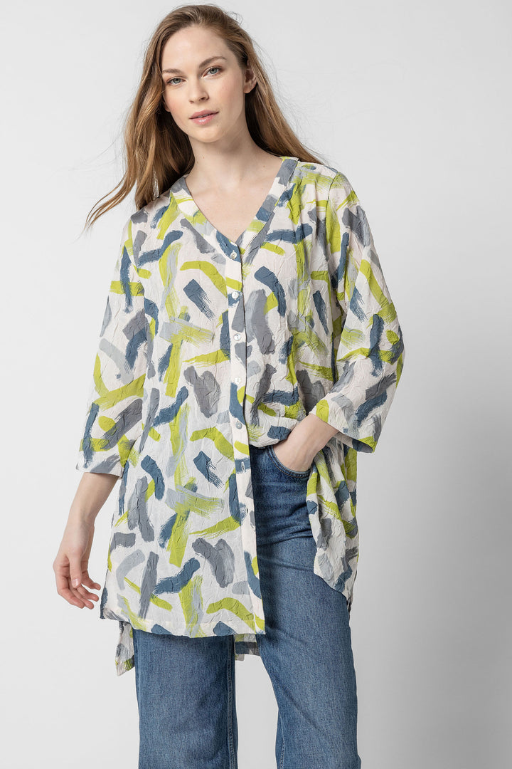 Monsoon Print Tunic Top