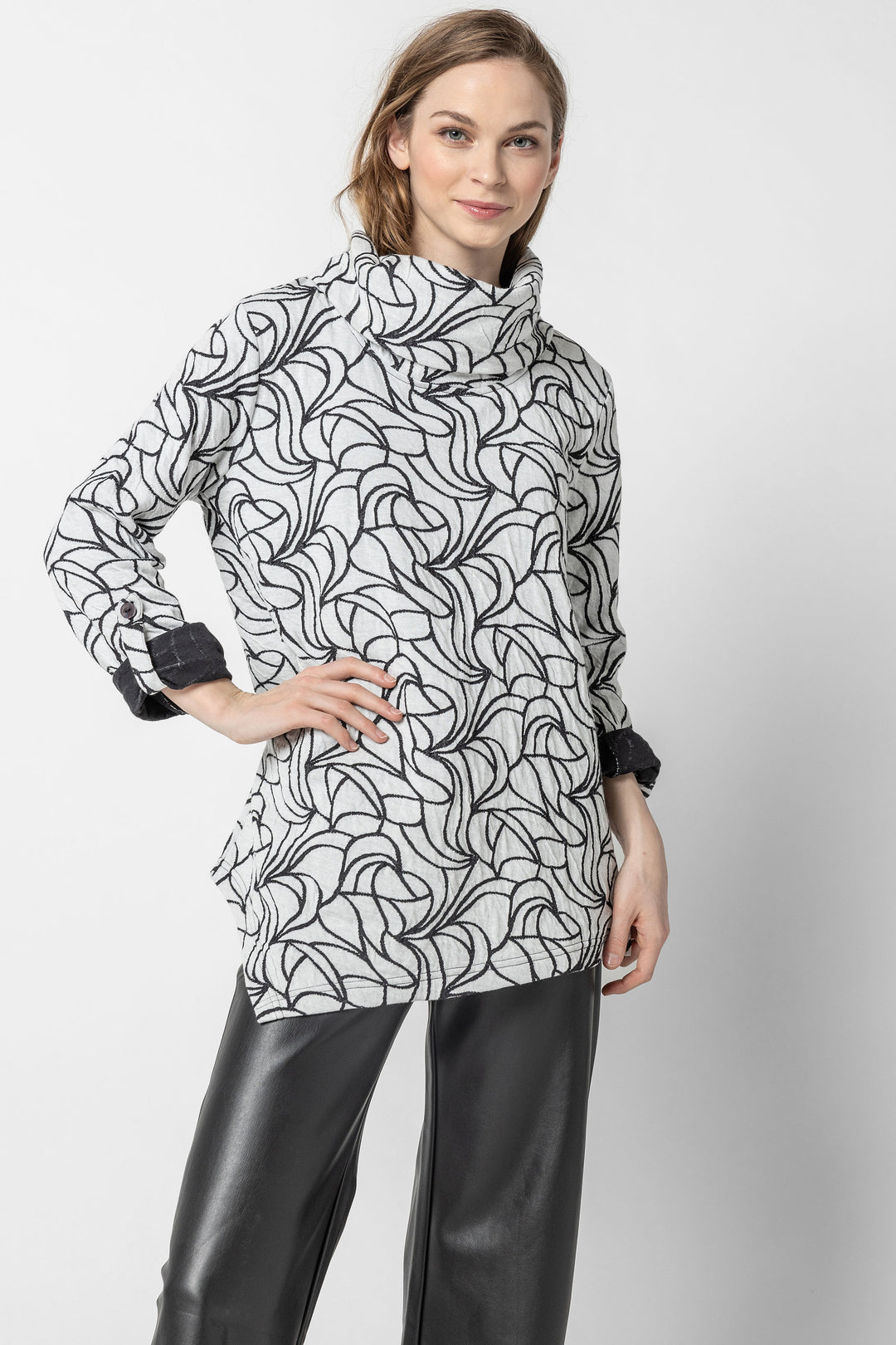 Petal Cowl Tunic