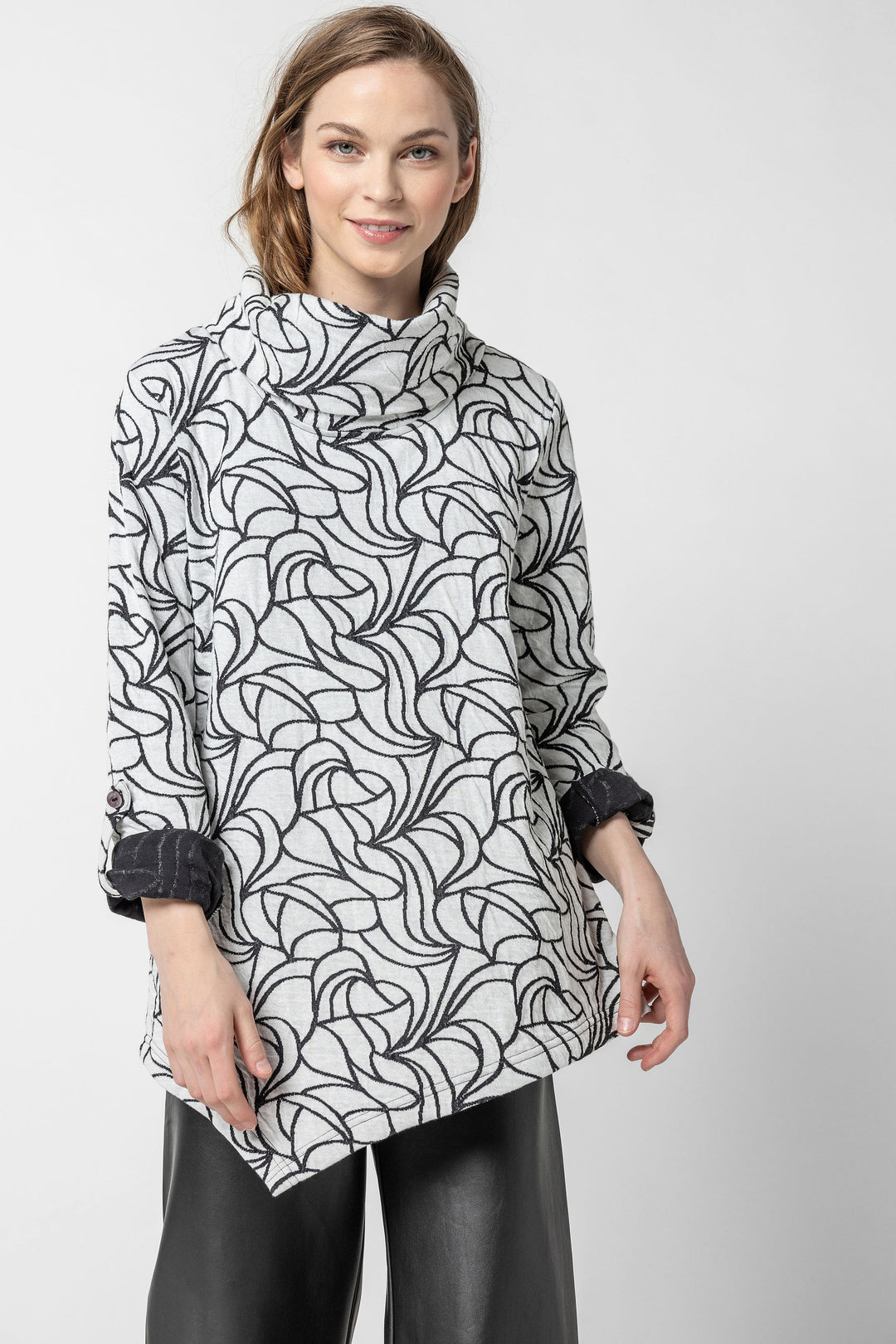 Petal Cowl Tunic