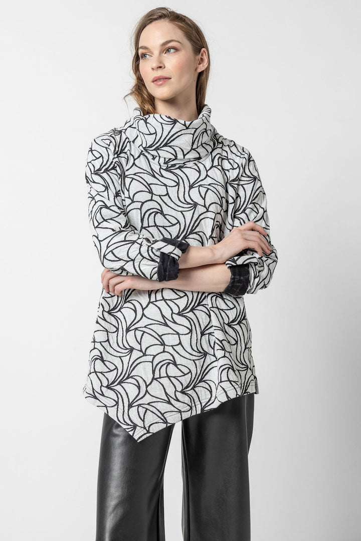 Petal Cowl Tunic