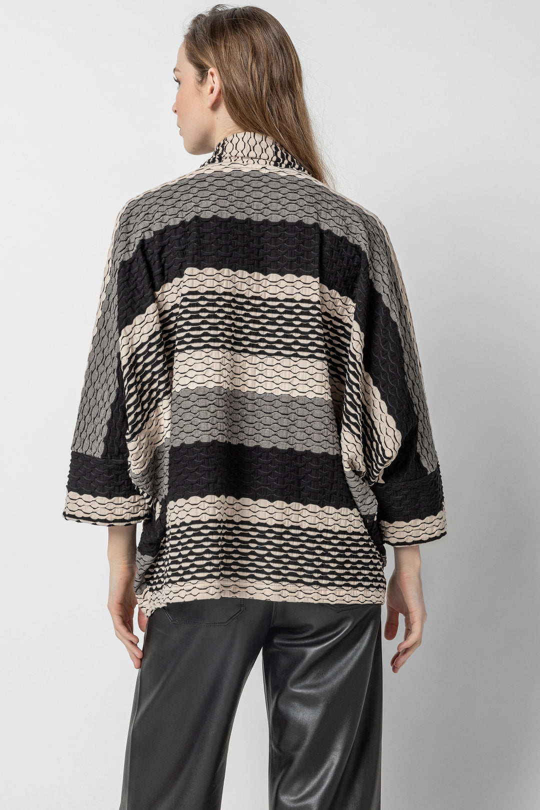 Zig Zag Kimono Cardigan Jacket